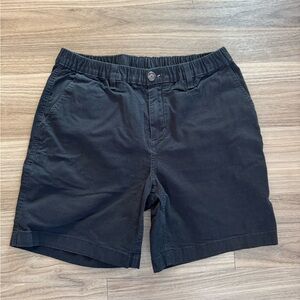 Chubbies Black Flat Front Shorts